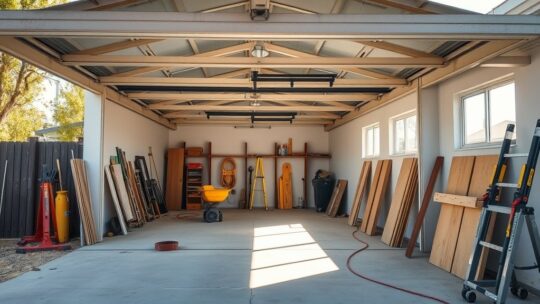 Carport ombouwen tot garage: praktische tips en voordelen