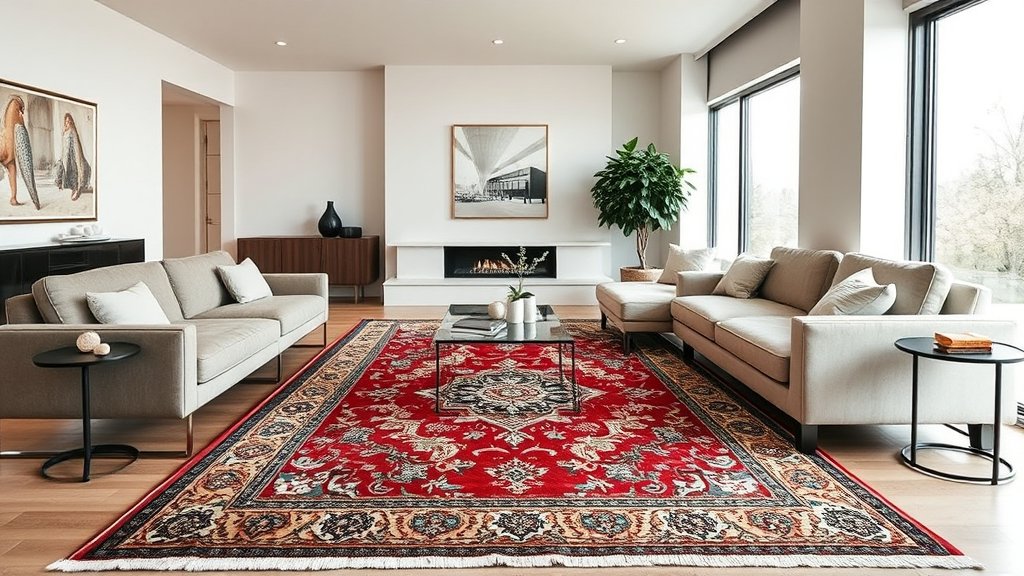 Traditionele vloerkleden: warmte en stijl in moderne huizen