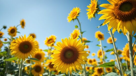Zonnebloemen kweken: tips voor een bloeiende en zonnige tuin